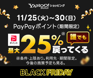 【ブラックフライデー開催中】Yahoo!ショッピング
