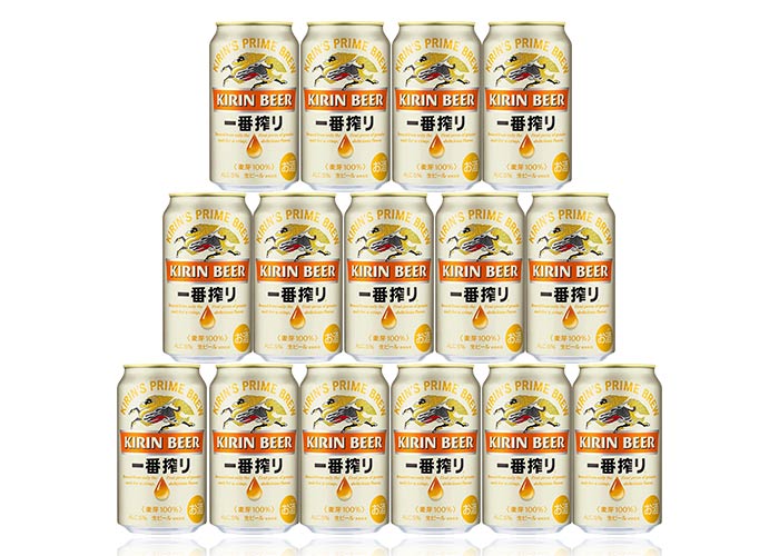 キリン 一番搾り生ビール (350ml×24本)