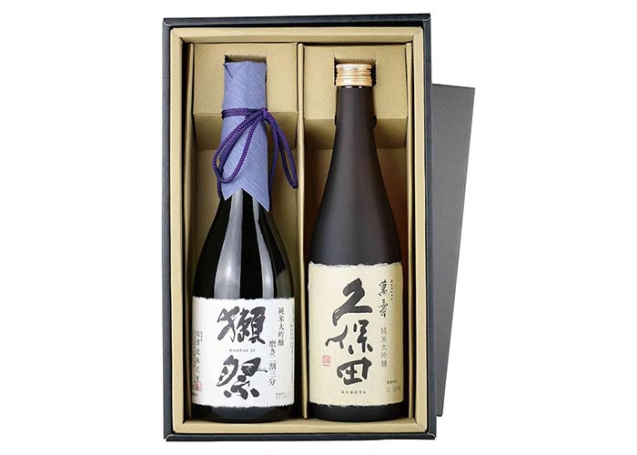 日本酒 飲み比べセット(獺祭x久保田 720ml)