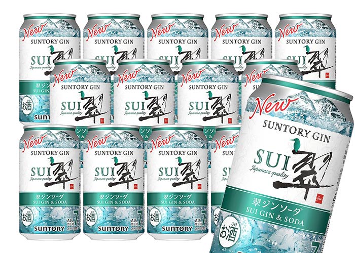 サントリー 翠ジンソーダ (350ml×24本)