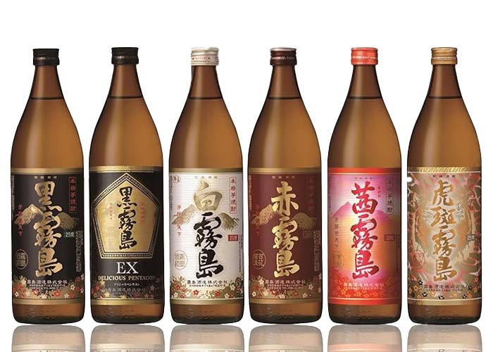 霧島オリジナルセット 6種飲み比べ 瓶 25度 [ 焼酎 宮崎県 900ml×6本 ]