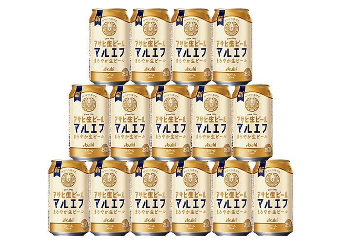 アサヒ生ビール マルエフ（350ml24本）
