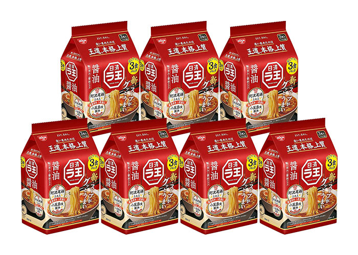 ラ王 袋めん 醤油 3食パック×9パック