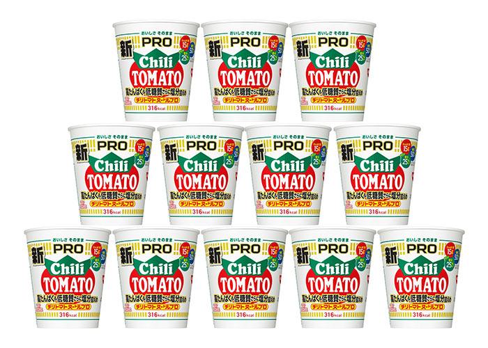 日清食品 カップヌードルPRO チリトマトヌードル (12個)