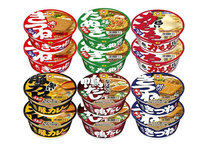 マルちゃん 食べ比べセット (6種12食)