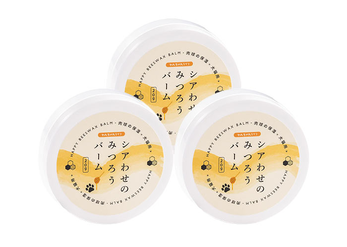 肉球クリーム シアわせのみつろうバーム