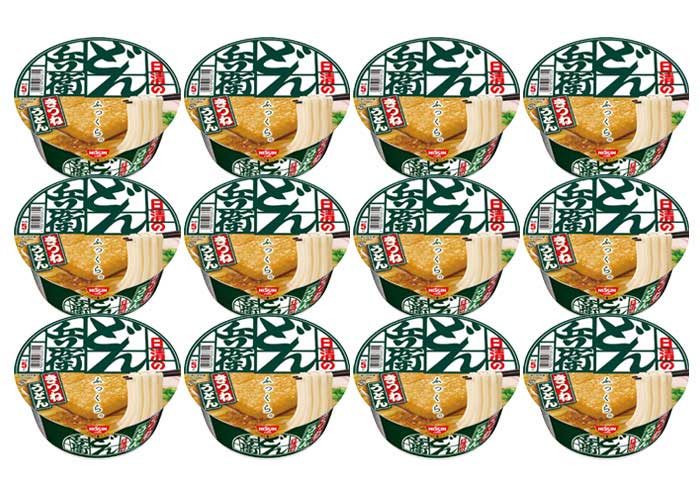 日清のどん兵衛きつねうどん[東] (12個セット)