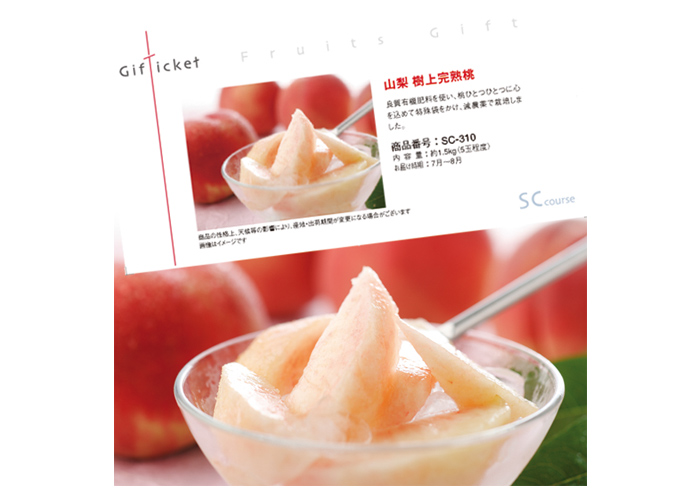 フルーツギフト券 SCコース 【本日限定】