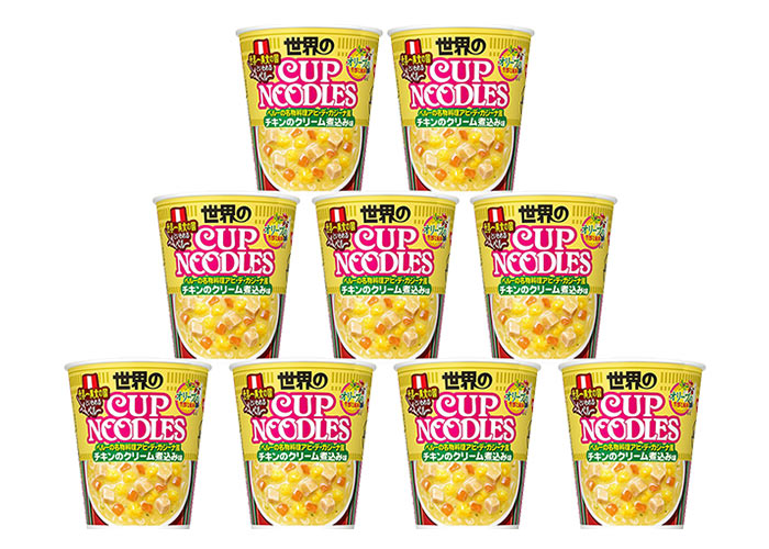 カップヌードル ペルー式チキンのクリーム煮込み味 12個