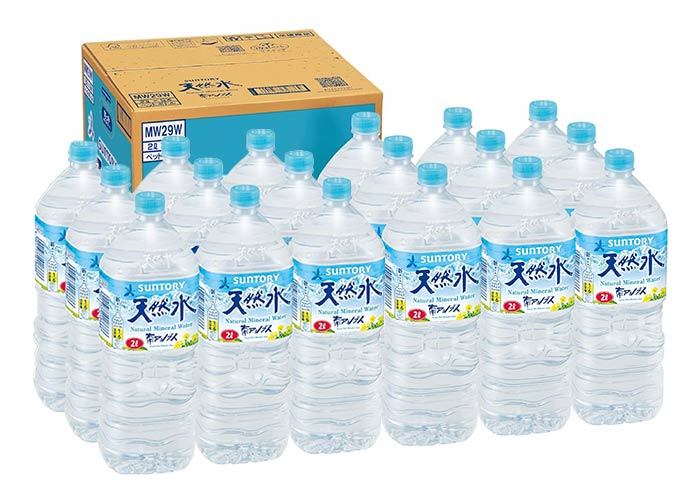 サントリー 天然水ミネラルウォーター (2L×18本)