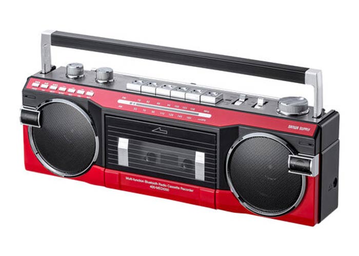 サンワサプライ Bluetooth搭載ラジカセ