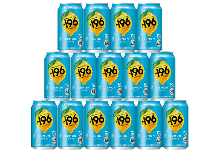 サントリー チューハイ -196 レモン (350ml×24本)