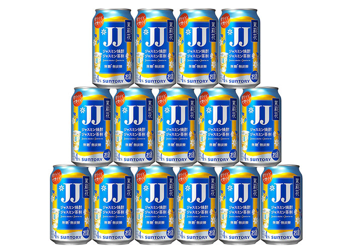サントリー 茉莉花 ジャスミン茶割・JJ (335ml×24本)