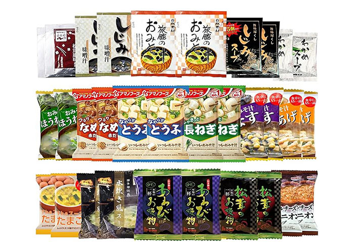 フリーズドライ 味噌汁 スープ (16種 計32食)