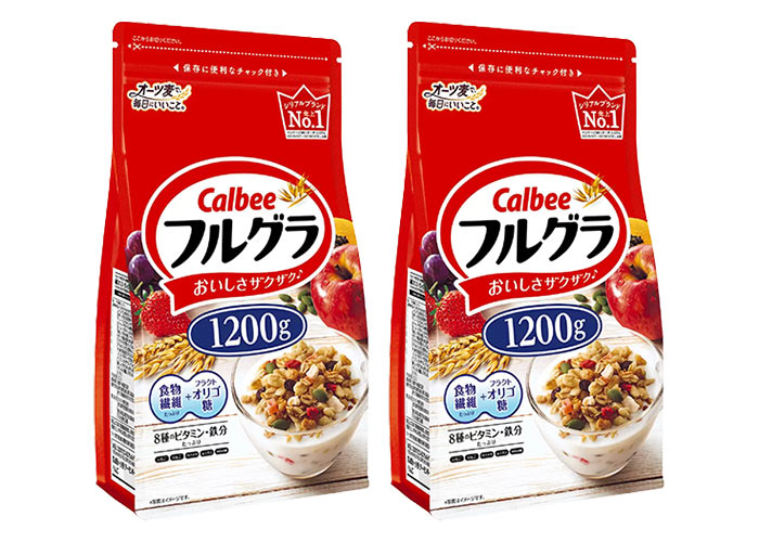 カルビ ー フルーツグラノーラ 1200g×2袋