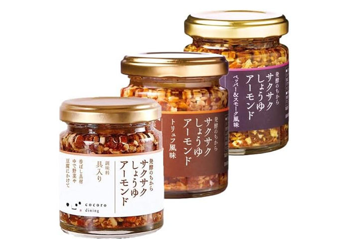 サクサクしょうゆアーモンド3種詰め合わせ