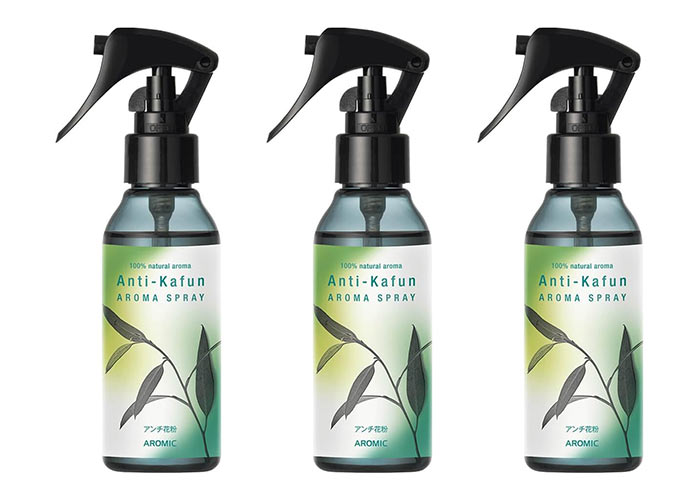 AROMIC 花粉対策 天然アロマスプレー（100ml×3個）