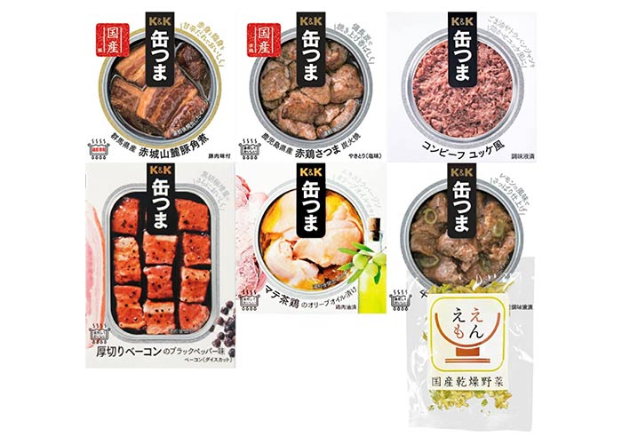 K＆K缶つま 詰め合わせ (肉系6缶セット)