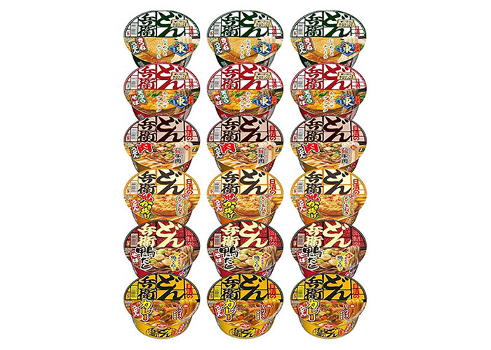 どん兵衛シリーズ 詰め合わせ6種×各3食 計18個