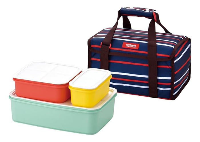 サーモス ファミリーフレッシュランチボックス 保冷バッグ付（二段）