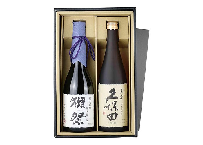 【獺祭 久保田 純米大吟醸】日本酒飲み比べセット（720ml×2本）