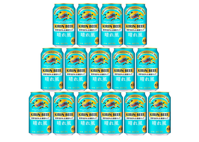 晴れ風 キリン ビール（350ml×24本）
