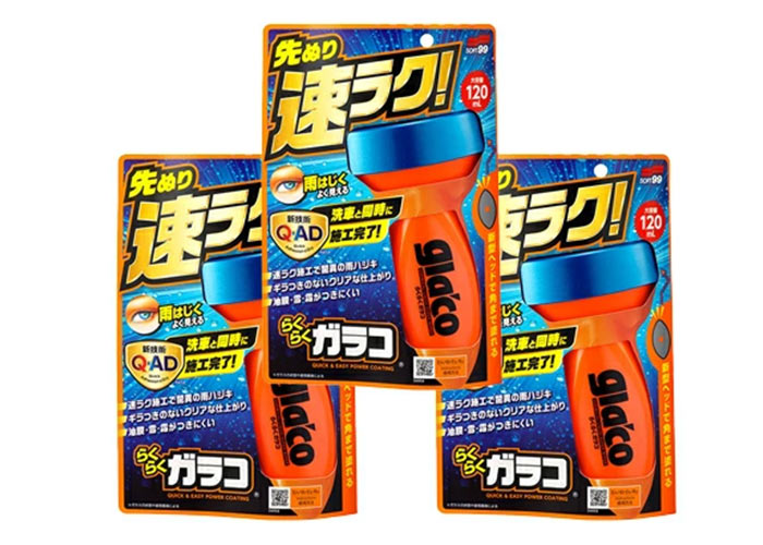 ソフト99 らくらくガラコ (3個セット)