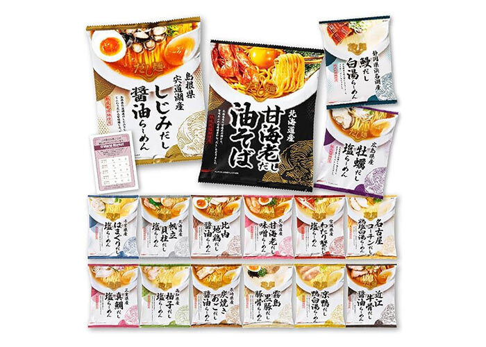 だし麺 tabete 全国ご当地ラーメン詰め合わせ 全16種