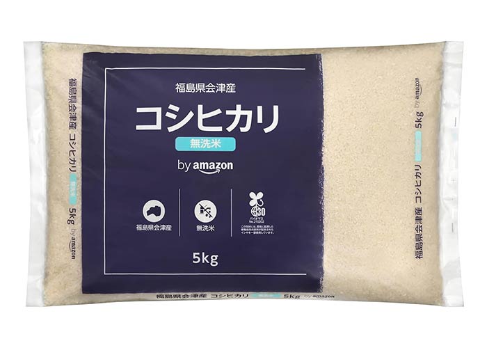 会津産 無洗米 コシヒカリ 5kg