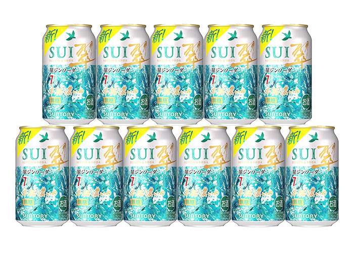 翠ジンソーダ〈本格濃いめ〉(350ml×24本)