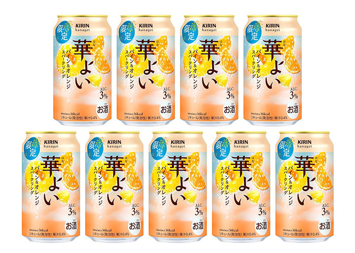 キリンビール 華よい パイン&オレンジスパークリング（350ml×24本）
