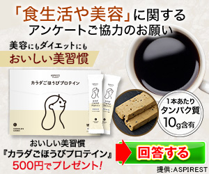 500円お試し『カラダごほうびプロテイン』